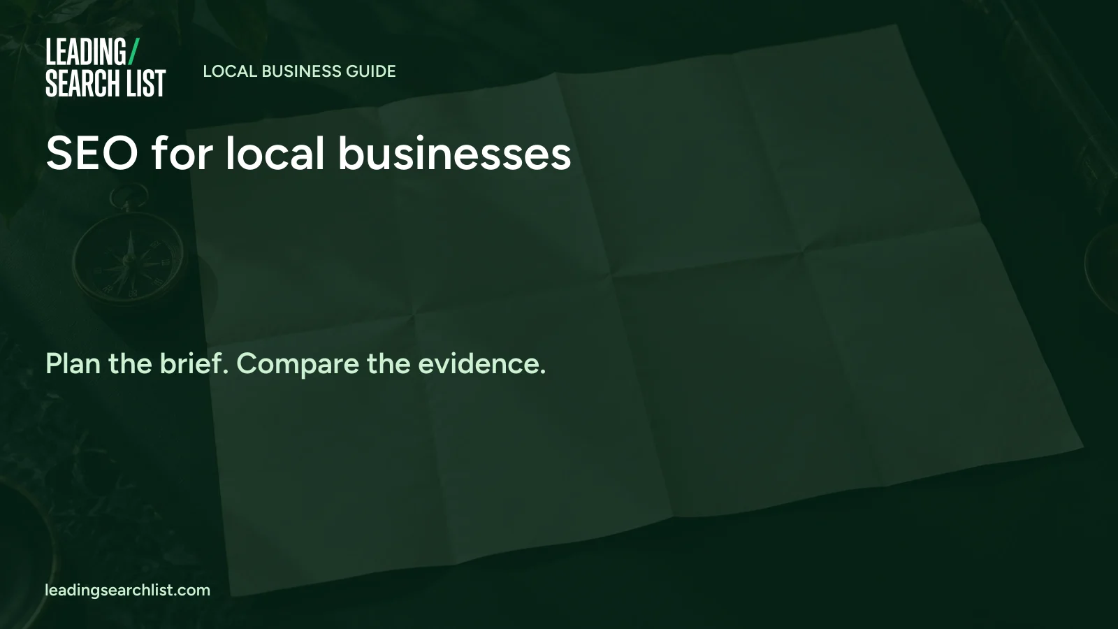 SEO for local businesses. Leading Search List.